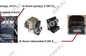 БЛОК АБС    ABSu DSC BMW X5 E53 0265950004