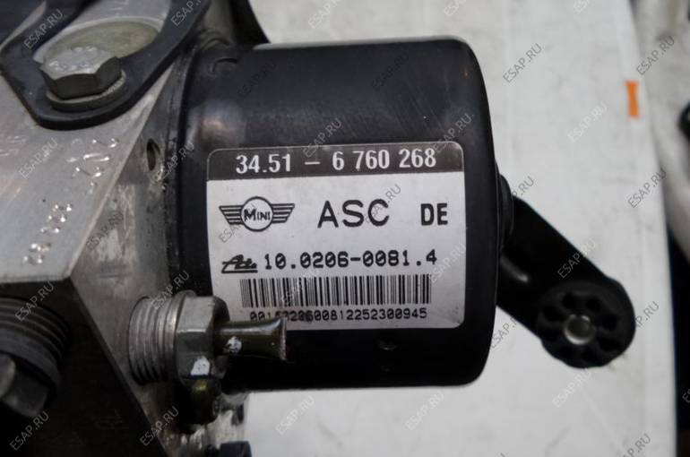 Abs asc. Блок ABS ASC TCL.