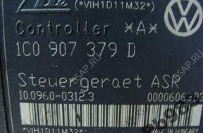 БЛОК АБС  ASR VW SEAT AUDI SKODA 1C0907379D 1J0614417C