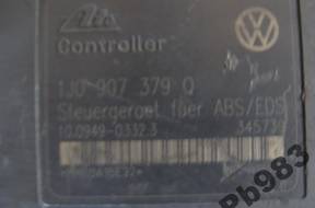 БЛОК АБС  ASR VW SEAT AUDI SKODA 1J0907379Q 1J0614217E