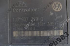 БЛОК АБС  ASR VW SEAT AUDI SKODA 1J0907379Q 1J0614217E