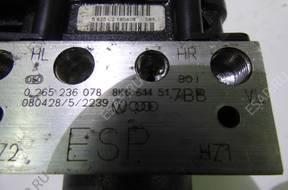 БЛОК АБС AUDI   8K0614517BB 0265236078 8K0907379P
