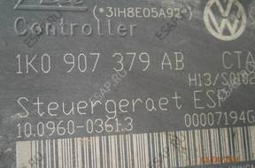 БЛОК АБС   AUDI A3 8P VW GOLF V 1K0907379AB D