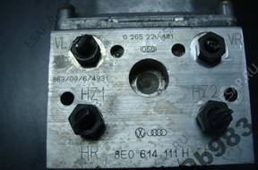 БЛОК АБС  AUDI A4 A6 PASSAT B5   8E0614111H 0273004286
