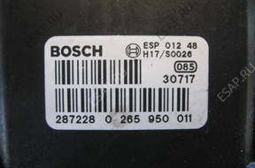 БЛОК АБС AUDI A4 B6   0265950011