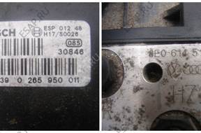 БЛОК АБС AUDI A4 B6   8E0614517 0265950011
