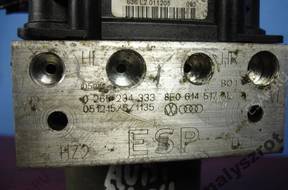 БЛОК АБС AUDI A4 B6 B7   ESP 0265234333 8E0614517AL