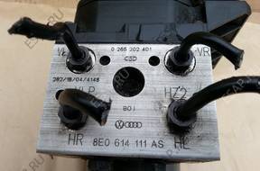 БЛОК АБС Audi A8 d2   8E0614111AS 0265202401