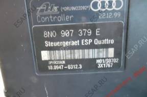 БЛОК АБС audi TT 8N 4x4  8N0907379E