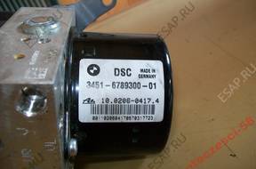 БЛОК АБС BMW 1 3 E90 E91 E87   DSC 6789300 6789301