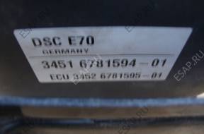 БЛОК АБС BMW E70 E71   DSC 34516781594 34526781595