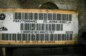 БЛОК АБС CHRYSLER 300M 98-2004 год   04602253AB