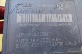 БЛОК АБС CITROEN C3   08-12  9666392580