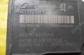 БЛОК АБС CITROEN C3   08-12  9666392580