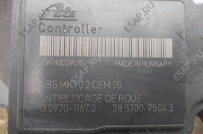 БЛОК АБС CITROEN C3   08-12  9666392580