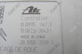 БЛОК АБС CITROEN C3    10.0915-1167.3  9802460680
