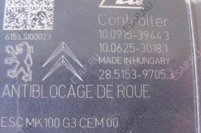 БЛОК АБС CITROEN C3   10.0915-3944.3  9813805280