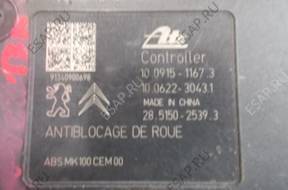 БЛОК АБС   CITROEN C3  9802460680