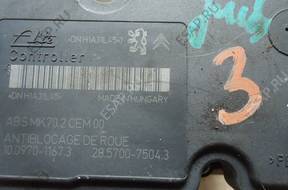 БЛОК АБС    CITROEN C3 DS3  207 10.0970-1167.3