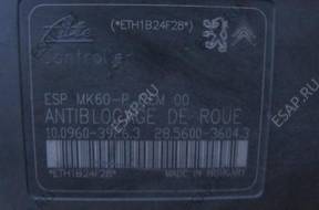 БЛОК АБС CITROEN C3 ELEKTR.  С ESP MK60 10.0960-3926,3