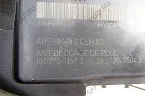 БЛОК АБС CITROEN C3 II 10-16   MK70.2