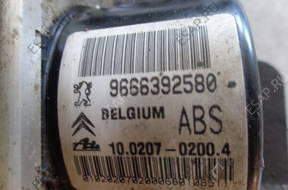 БЛОК АБС   citroen c3 peugeot 207 9666392580