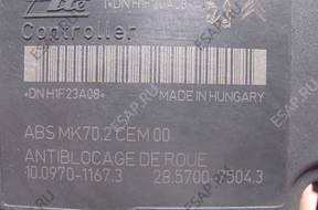 БЛОК АБС CITROEN C3  PEUGEOT 207   MK70.2