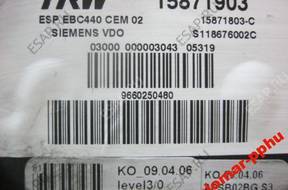 БЛОК АБС    CITROEN C6 9660250480