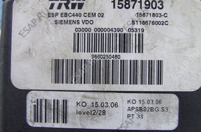 БЛОК АБС CITROEN C6   ESP 15871903