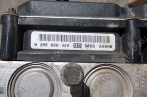 БЛОК АБС CITROEN PEUGEOT  BOSCH  С ESP 0265950330