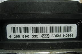 БЛОК АБС   CLIO II KANGOO 0265800335