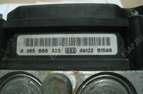 БЛОК АБС   CLIO II KANGOO NR.0265800335