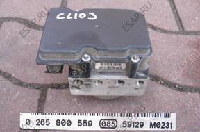 БЛОК АБС Clio III 3 Modus 1.2 1.5   0265800559