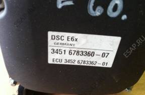 БЛОК АБС   DSC BMW E60 ,E61 3451678336007