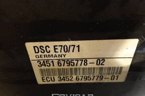 БЛОК АБС   DSC BMW E70 X5 E71 X6 3.5 D 3451 6795778