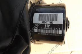 БЛОК АБС   ESP 9654777580 - Peugeot 1007