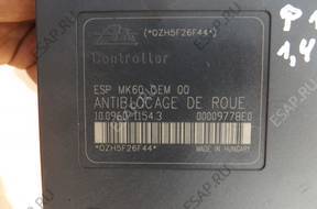 БЛОК АБС   ESP 9654777580 - Peugeot 1007