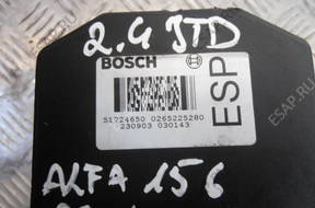 БЛОК АБС   ESP = ALFA ROMEO 156  2.4 JTD  BOSCH