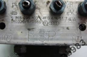 БЛОК АБС  ESP AUDI  A6  4F0614517AA 4F0910517AD