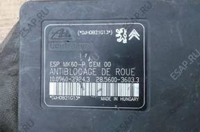 БЛОК АБС   ESP CITROEN C3 MK60 10.0960-3924.3