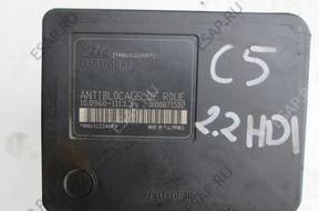 БЛОК АБС   ESP CITROEN C5 2.2 HDI 9635584980