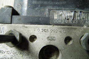БЛОК АБС   ESP MERCEDES A KLASA W168 0265202412