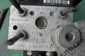 БЛОК АБС   ESP MERCEDES W168 0265202433