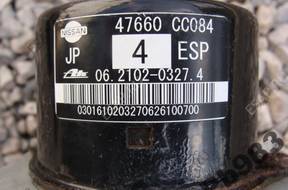 БЛОК АБС  ESP NISSAN MURANO 47660 CC084 06.2109-0522.3