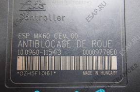 БЛОК АБС   ESP nr 10.0960-1154.3 PEUGEOT 1007