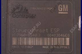 БЛОК АБС   ESP OPEL ASTRA 10096005483 13213610