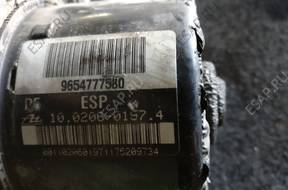 БЛОК АБС   ESP PEUGEOT 1007 9654777580 54F