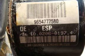 БЛОК АБС   ESP PEUGEOT 1007 9654777580