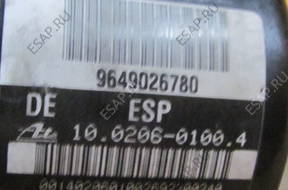 БЛОК АБС   ESP PEUGEOT 206 9649026780 ATE