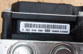 БЛОК АБС   ESP PEUGEOT 308 0265950560